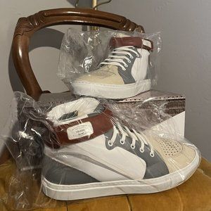 Vilagio Alive High Top Custom Shoes ~ Made in Italy ~ Size 10 ~ NIB